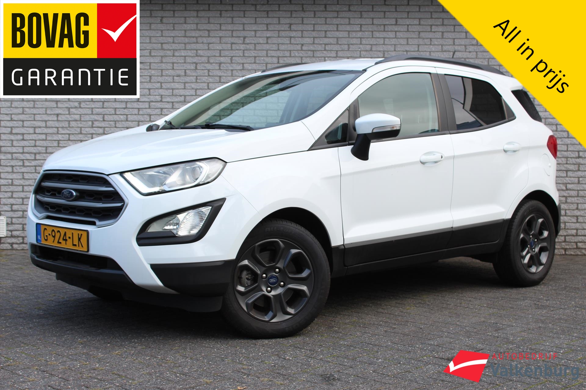 Afbeelding van de FORD Ecosport 1.0 EcoBoost 125pk Trend Ultimate | Camera | Trekhaak | Bluetooth | Cruise | Navi | Airco