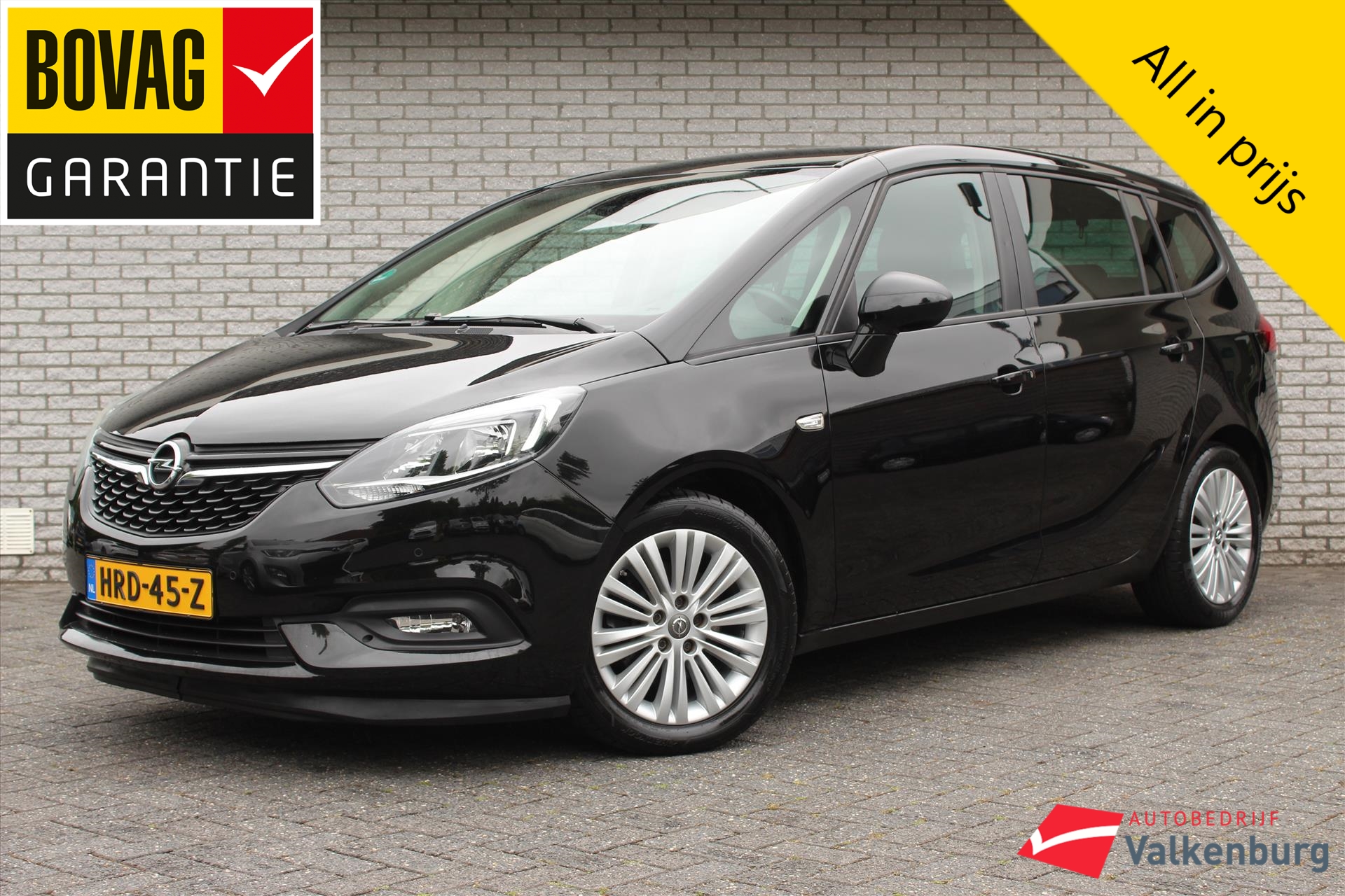 Afbeelding van de Opel Zafira Tourer 1.4 Turbo 140pk Start/Stop Business Executive | Camera | PDC | Cruise | NAVI | LED