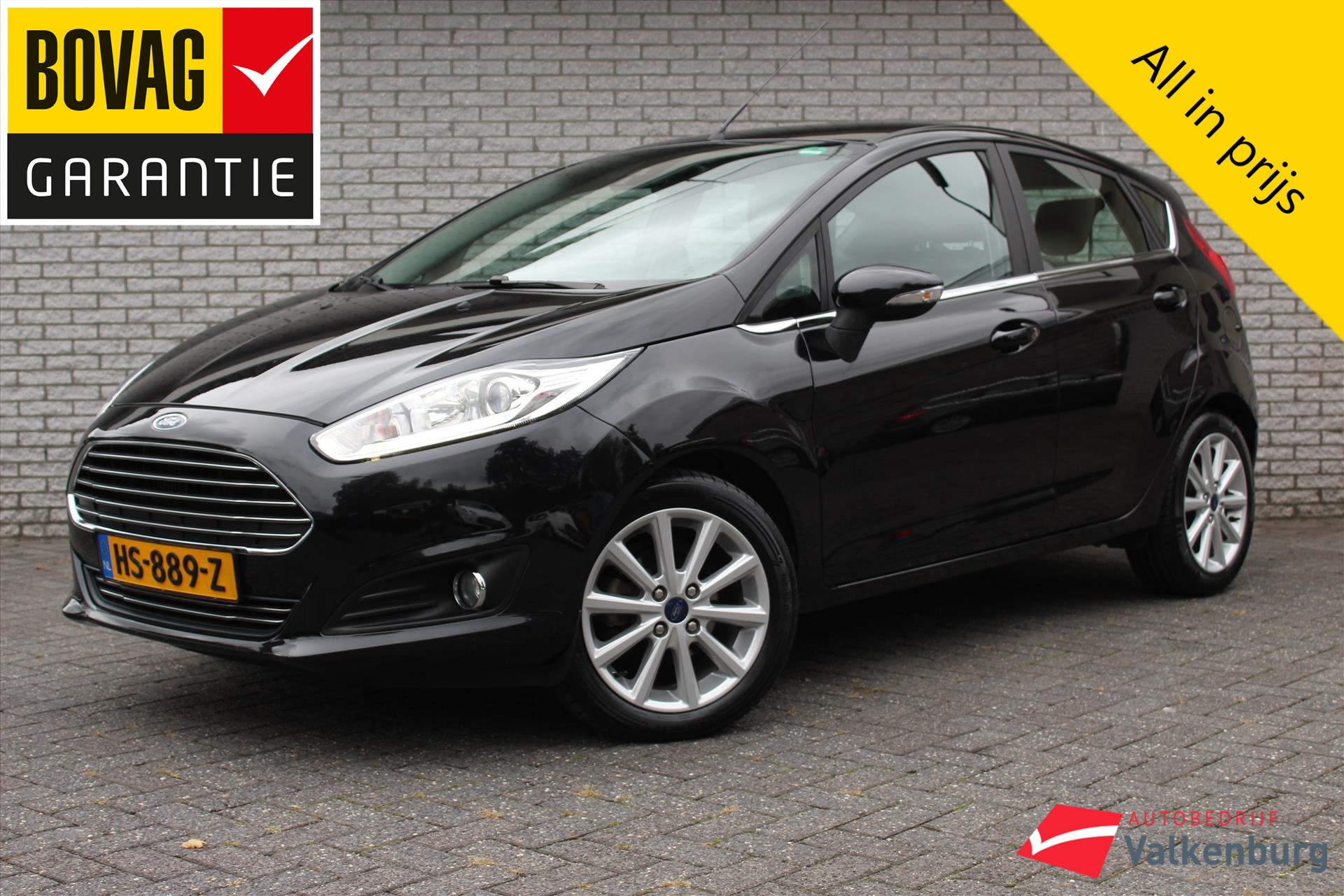 Afbeelding van de FORD Fiesta 1.0 EcoBoost 100PK 5D S/S Titanium | Trekhaak | Cruise | Climate | PDC | 5Deurs | LED | NAVI