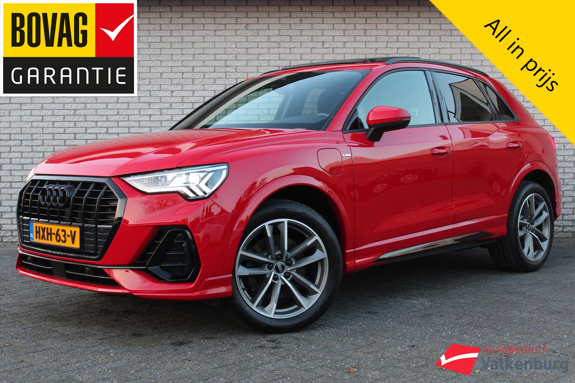 Afbeelding van de Audi Q3 45 TFSI PHEV S-line | Pano dak | Trekhaak | Camera | Elektrische achterklep | Navi