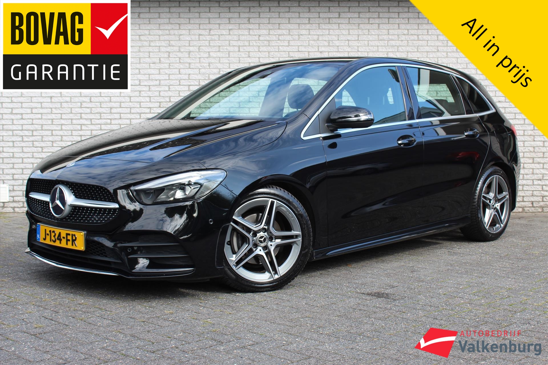 Afbeelding van de MERCEDES B-Klasse B180d Business Solution AMG | Camera | Virtual Cockpit | Elektrische achterklep | Stoelverwarming | Cruise | Zwarte hemelbekleding | PDC