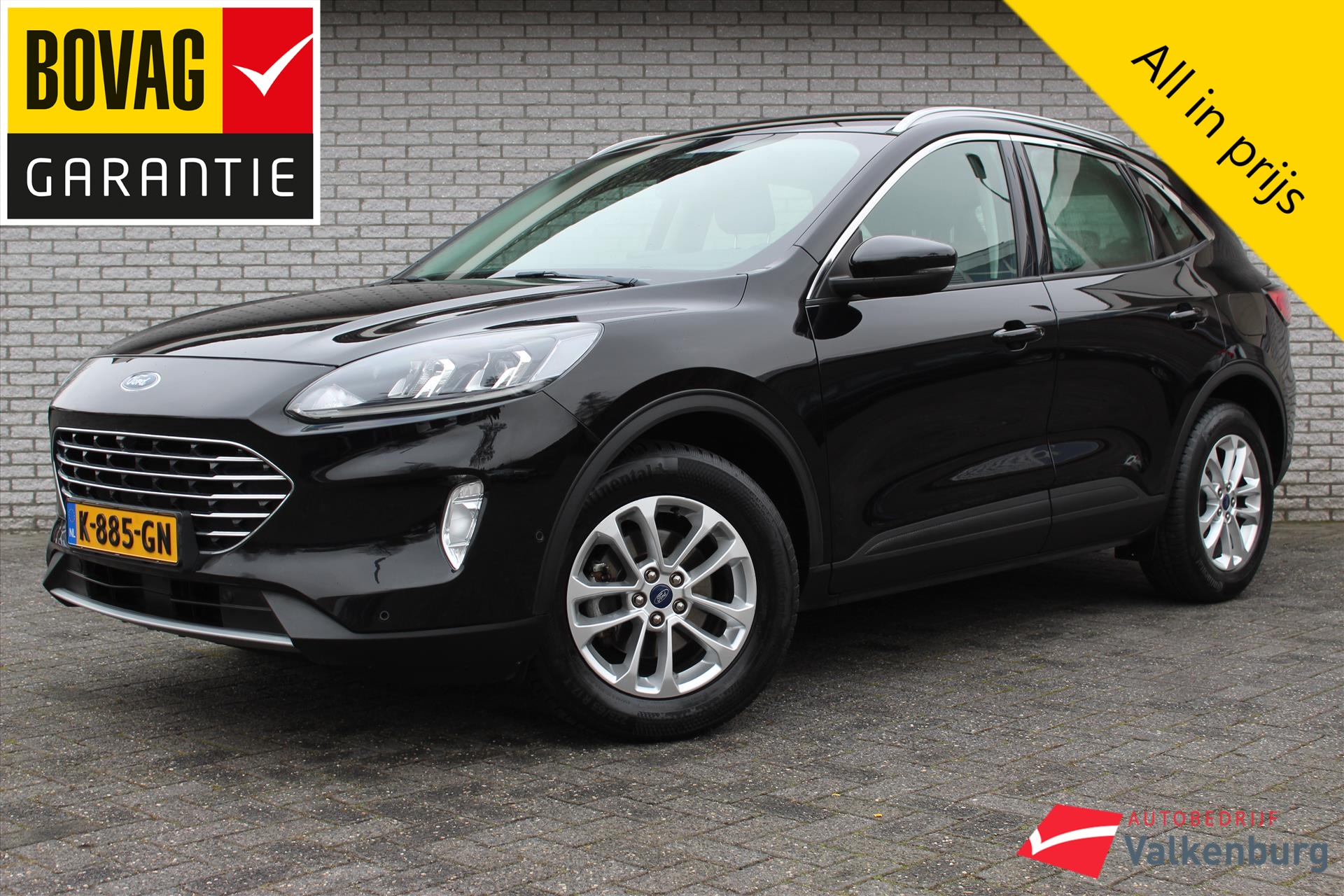 Afbeelding van de FORD Kuga 1.5 EcoBoost Titanium | Elektrisch wegklapbare trekhaak | Camera | Stoelverw. voor & achter | Stuurverw. | Cruise | Carplay | NAVI | PDC 