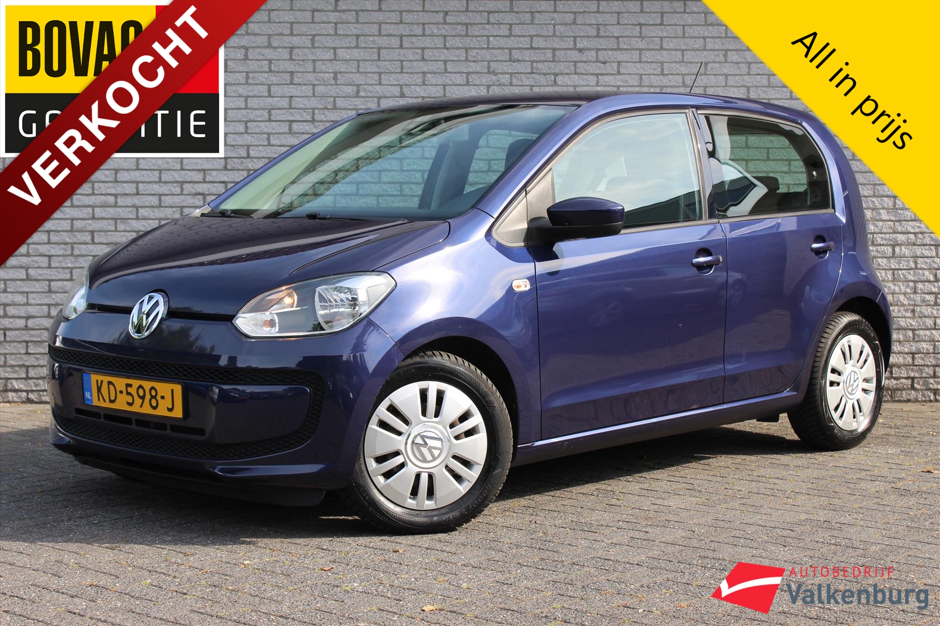 Afbeelding van de Volkswagen Up! 1.0 60PK Move up! | 5Deurs | Airco | Elektrische ramen | Start/Stop