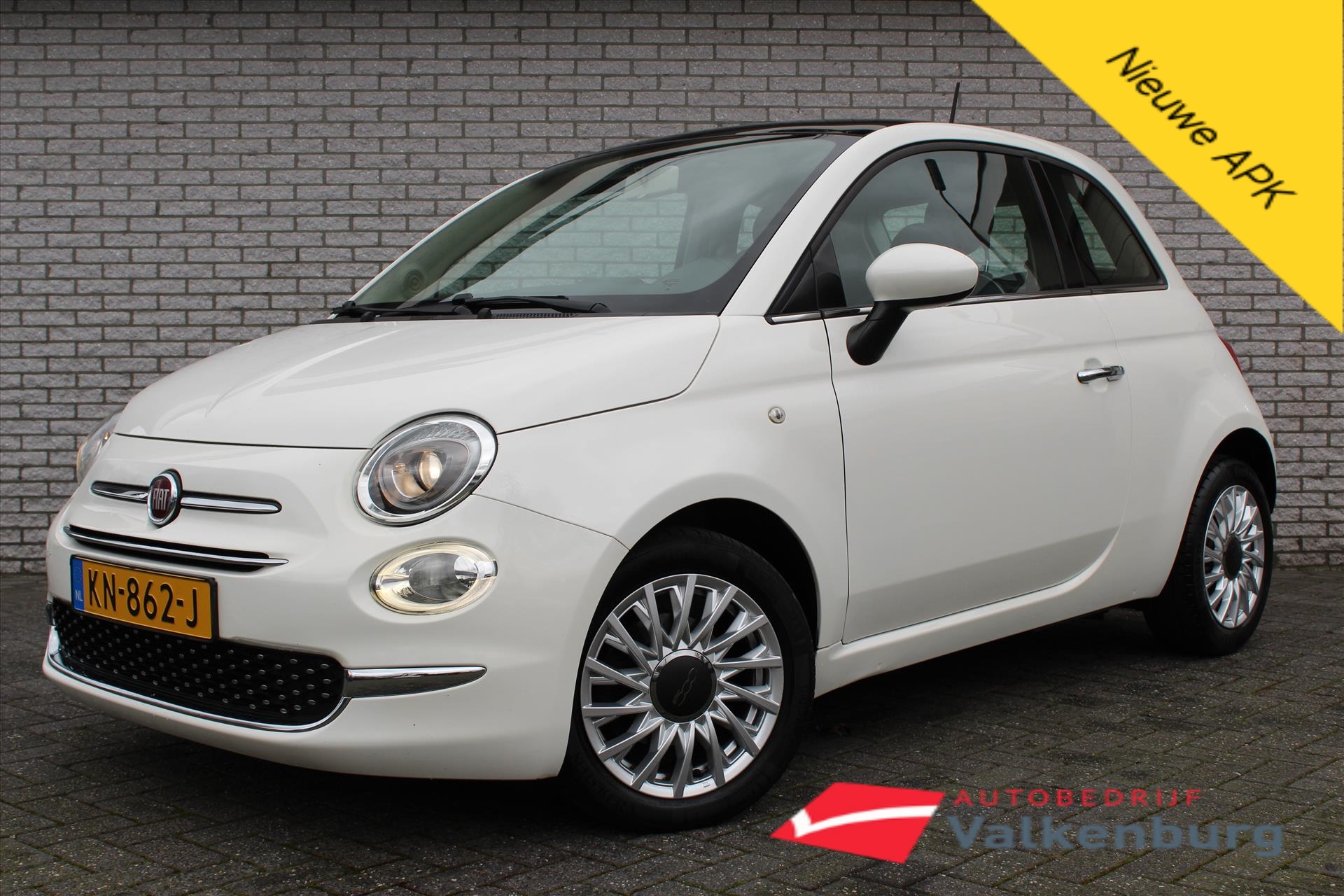 Afbeelding van de Fiat 500 0.9 TwinAir Turbo Lounge | Airco | Panoramadak