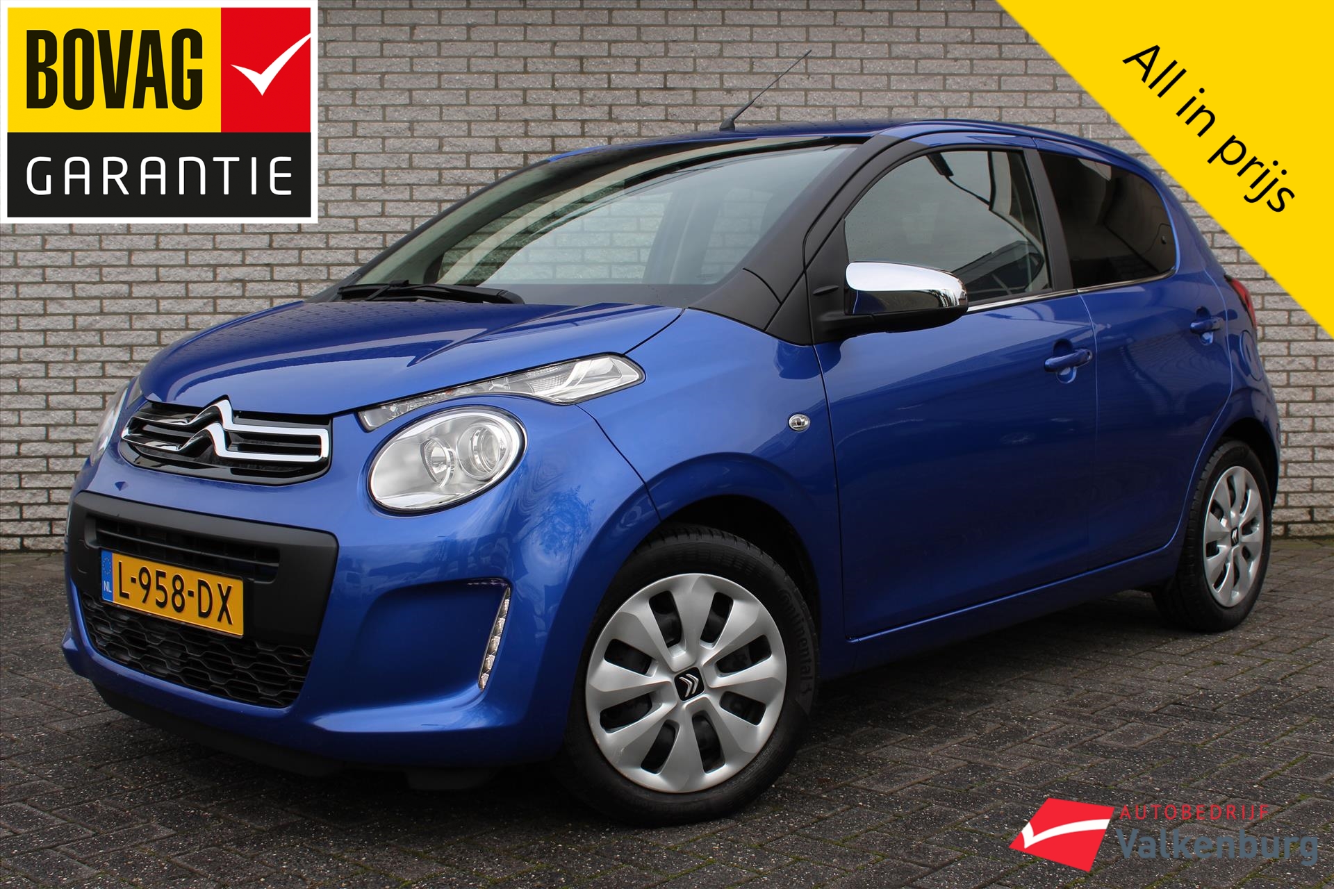 Afbeelding van de Citroen C1 1.0 VTi Feel | 5D | Airco | Bluetooth 