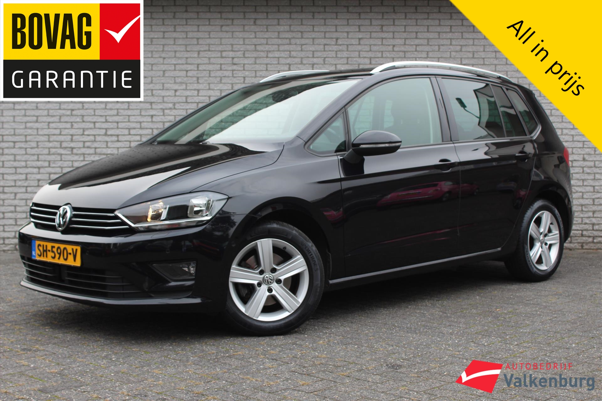 Afbeelding van de Volkswagen Golf Sportsvan 1.4 TSI Highline | Panodak | Trekhaak | Cruise | Climate | Stoelverwarming | Bluetooth | PDC v+a
