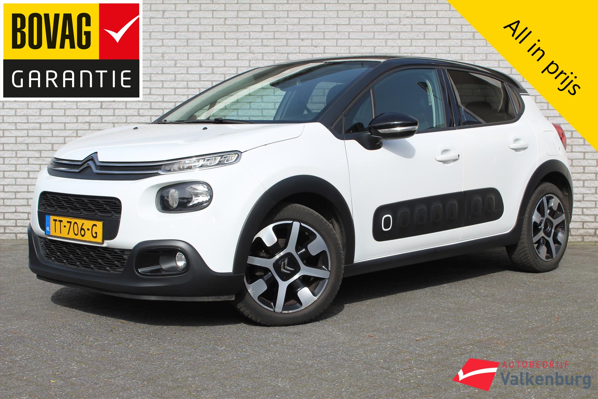 Afbeelding van de Citroen C3 1.2 PureTech S&S Shine | Camera | Cruise | Carplay | Climate | NAVI | PDC