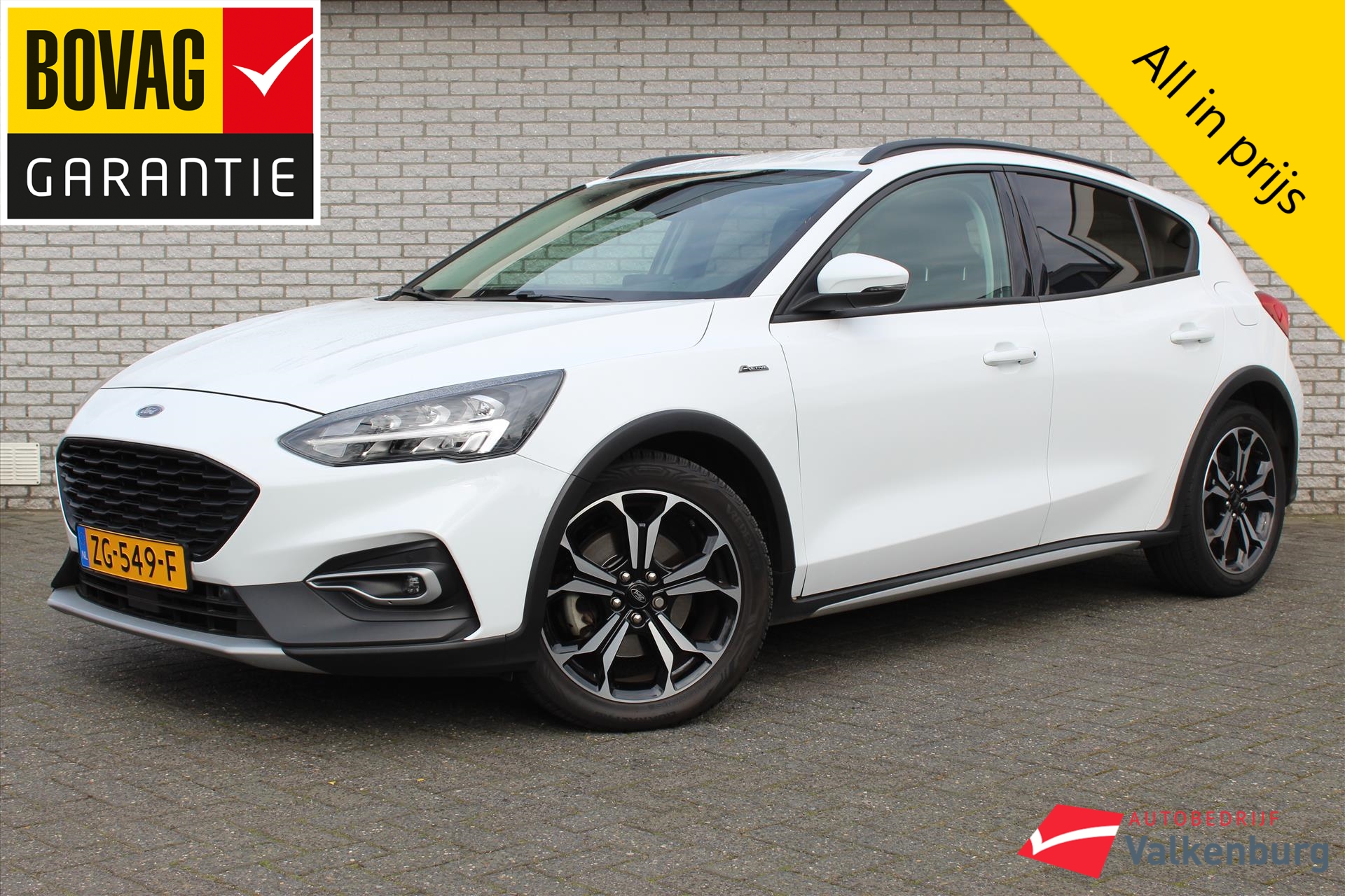 Afbeelding van de Ford Focus 1.0 EcoBoost Active Business | Trekhaak | Cruise | Stoel- en stuurverw. | Climate | Carplay | PDC | NAVI | Lane Assist